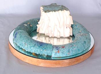 Object: white cliff, keramiek en glas